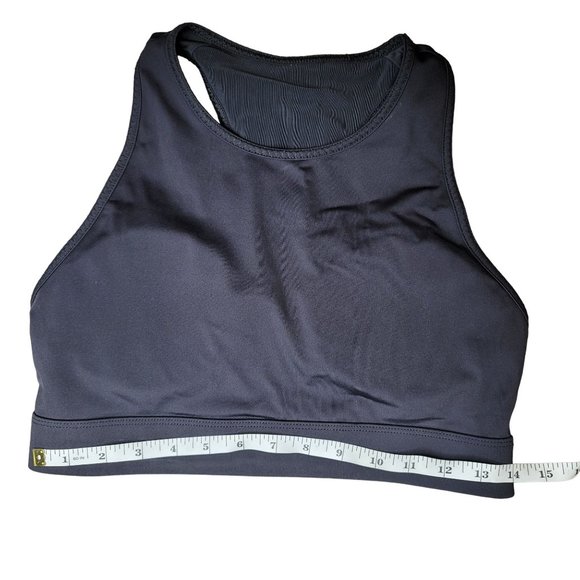 Fabletics Trinity High Impact Sports Bra Black padded no size - Picture 5 of 5